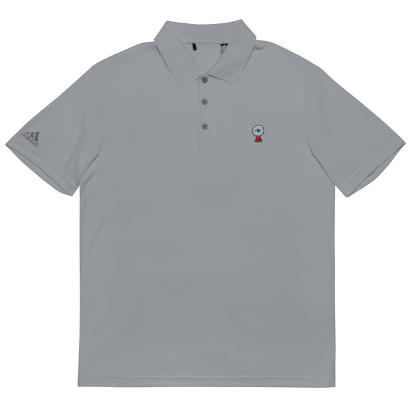 Eye Candy Machine "Plain Logo" x adidas performance polo shirt