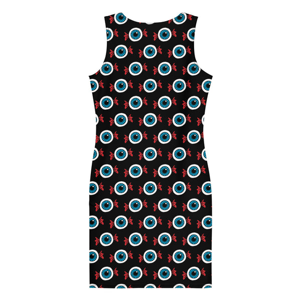 Eye Candy Machine Logos "Eyeball" Bodycon dress