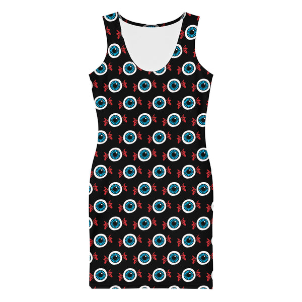 Eye Candy Machine Logos "Eyeball" Bodycon dress