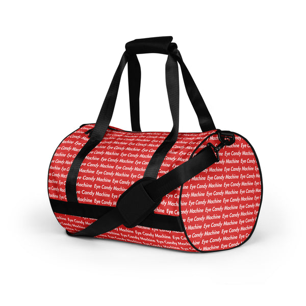 Eye Candy Machine "Red Badge" All-over print gym bag