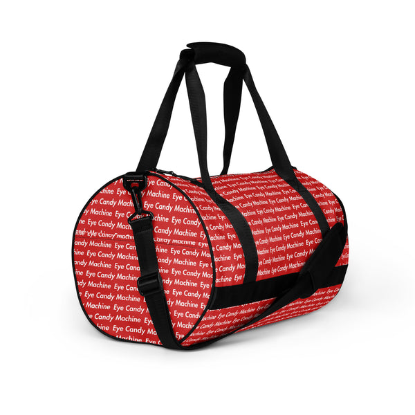 Eye Candy Machine "Red Badge" All-over print gym bag