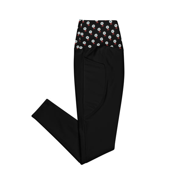 Eye Candy Machine "Logos" Leggings with pockets