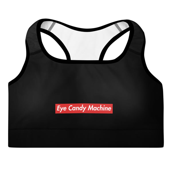 Eye Candy Machine "Red Badge" Padded Sports Bra