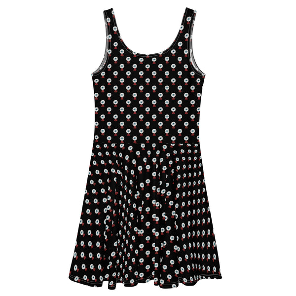 Eye Candy Machine Logos Skater Dress