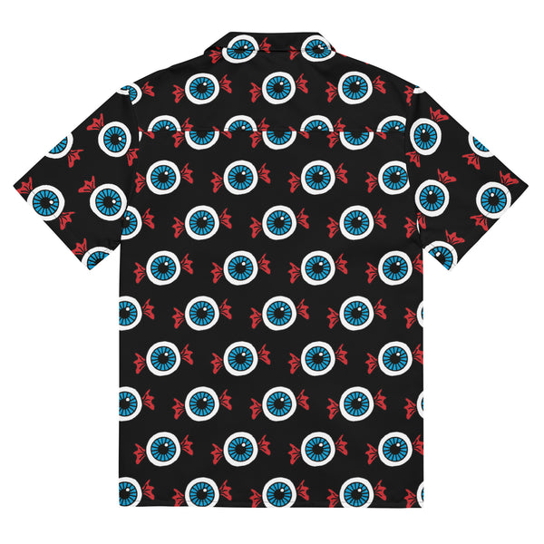 Eye Candy Machine "Eyeball" Unisex button shirt