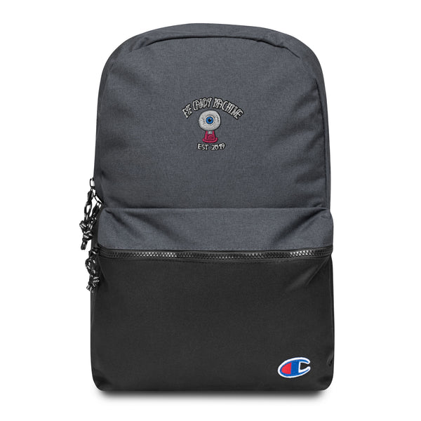 Eye Candy Machine Embroidered Champion Backpack