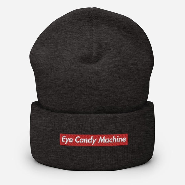 Eye Candy Machine "Red Badge" Cuffed Beanie