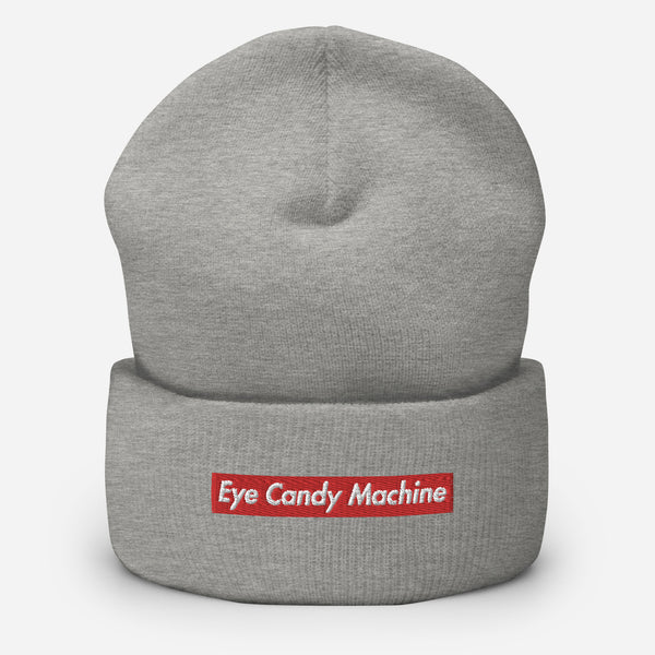 Eye Candy Machine "Red Badge" Cuffed Beanie