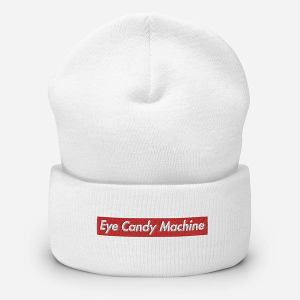 Eye Candy Machine "Red Badge" Cuffed Beanie