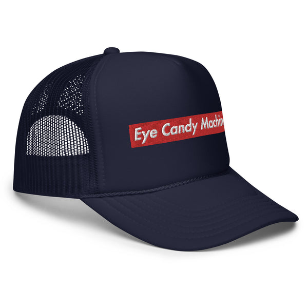 Eye Candy Machine "Red Badge" Foam trucker hat