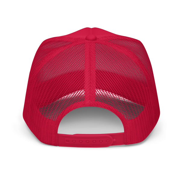 Eye Candy Machine "Red Badge" Foam trucker hat