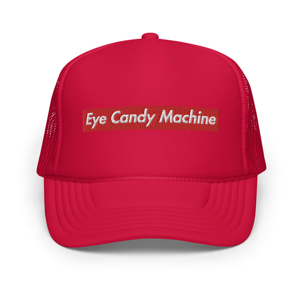 Eye Candy Machine "Red Badge" Foam trucker hat