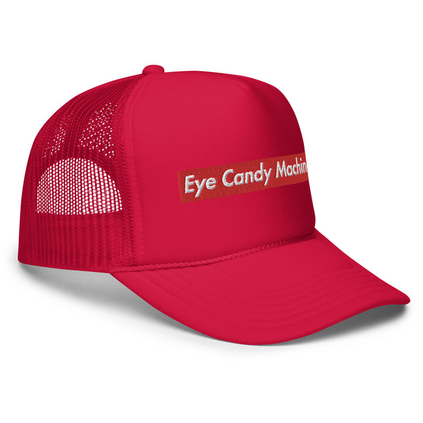 Eye Candy Machine "Red Badge" Foam trucker hat