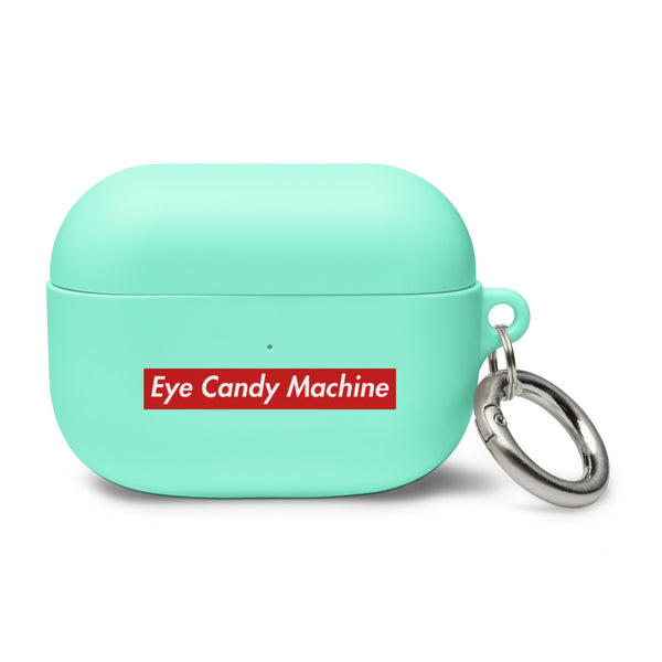 Eye Candy Machine "Red Badge" Rubber Case for AirPods®