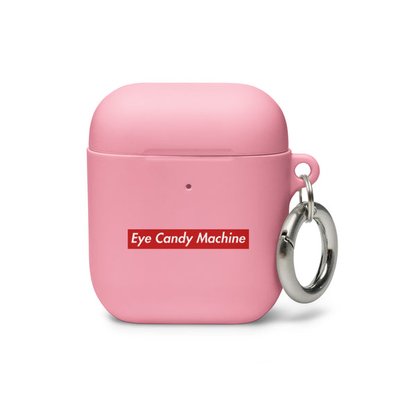 Eye Candy Machine "Red Badge" Rubber Case for AirPods®