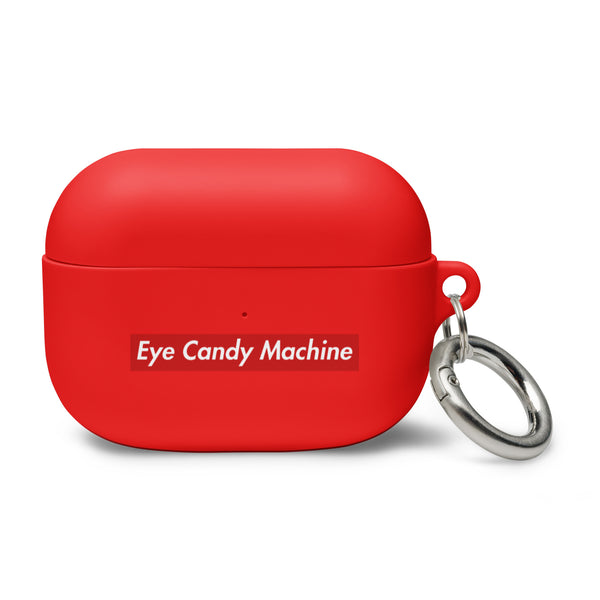 Eye Candy Machine "Red Badge" Rubber Case for AirPods®