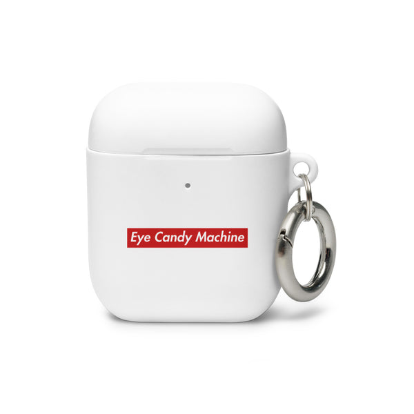 Eye Candy Machine "Red Badge" Rubber Case for AirPods®