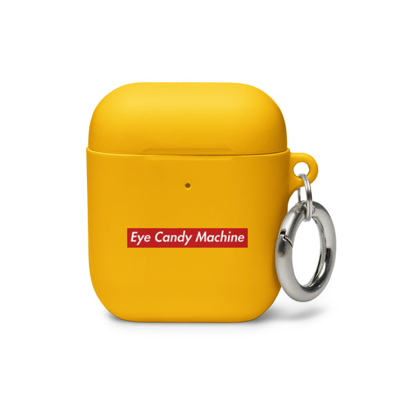 Eye Candy Machine "Red Badge" Rubber Case for AirPods®