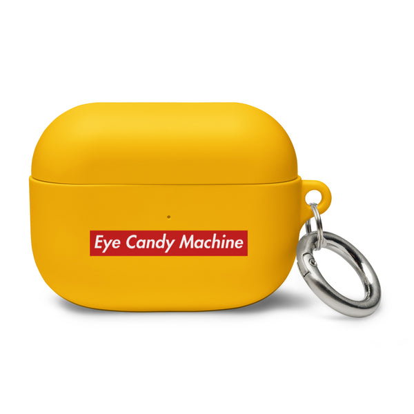 Eye Candy Machine "Red Badge" Rubber Case for AirPods®