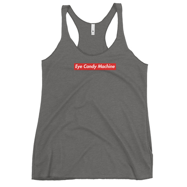 Eye Candy Machine "Red Badge" Women's Racerback Tank